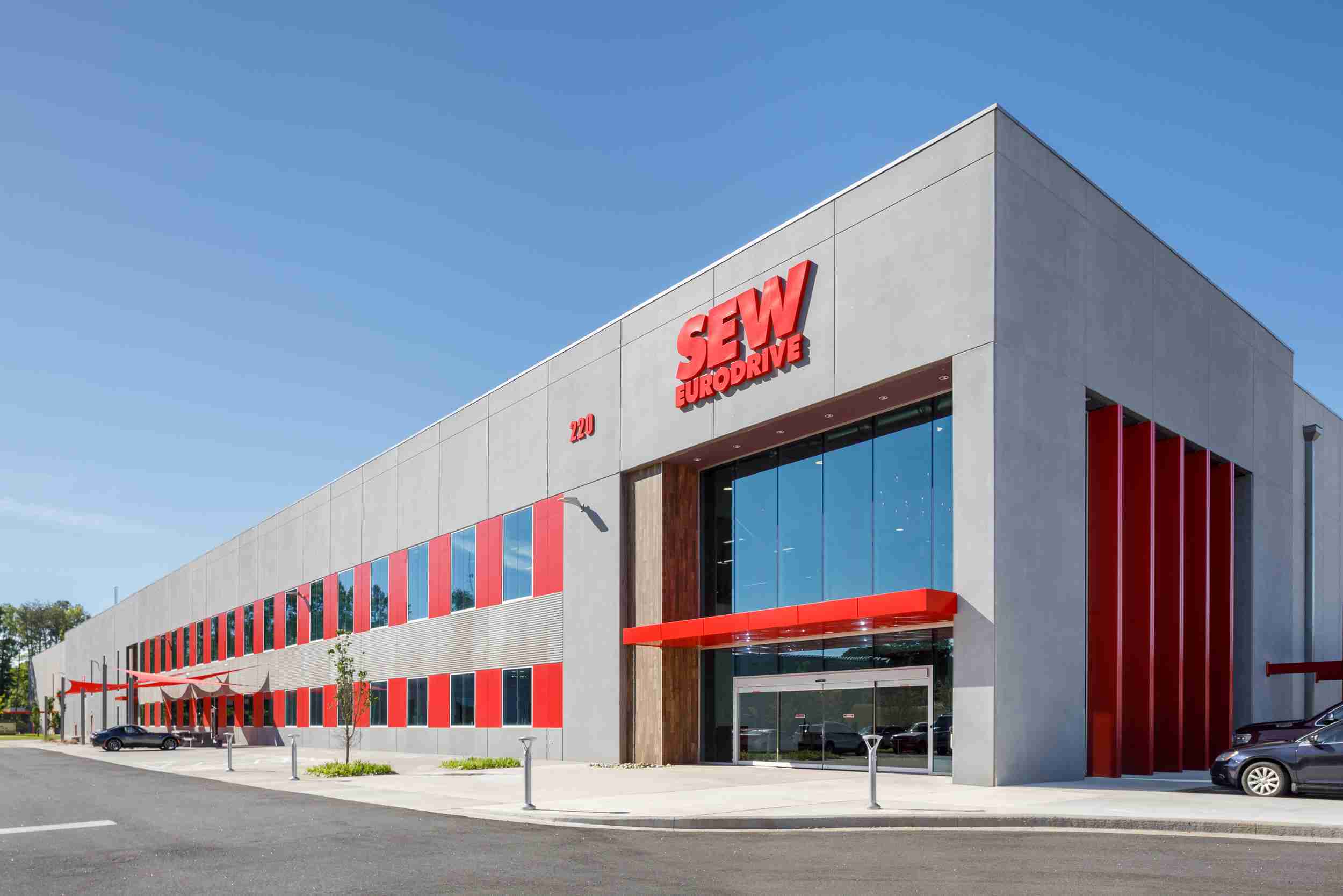 SEW precast Warehouse building in SC